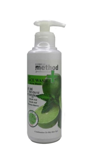 فیس واش پوست خشک متد